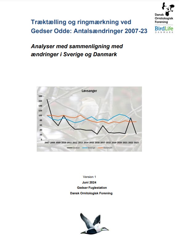 Gedser2007 23aendringsrap forside